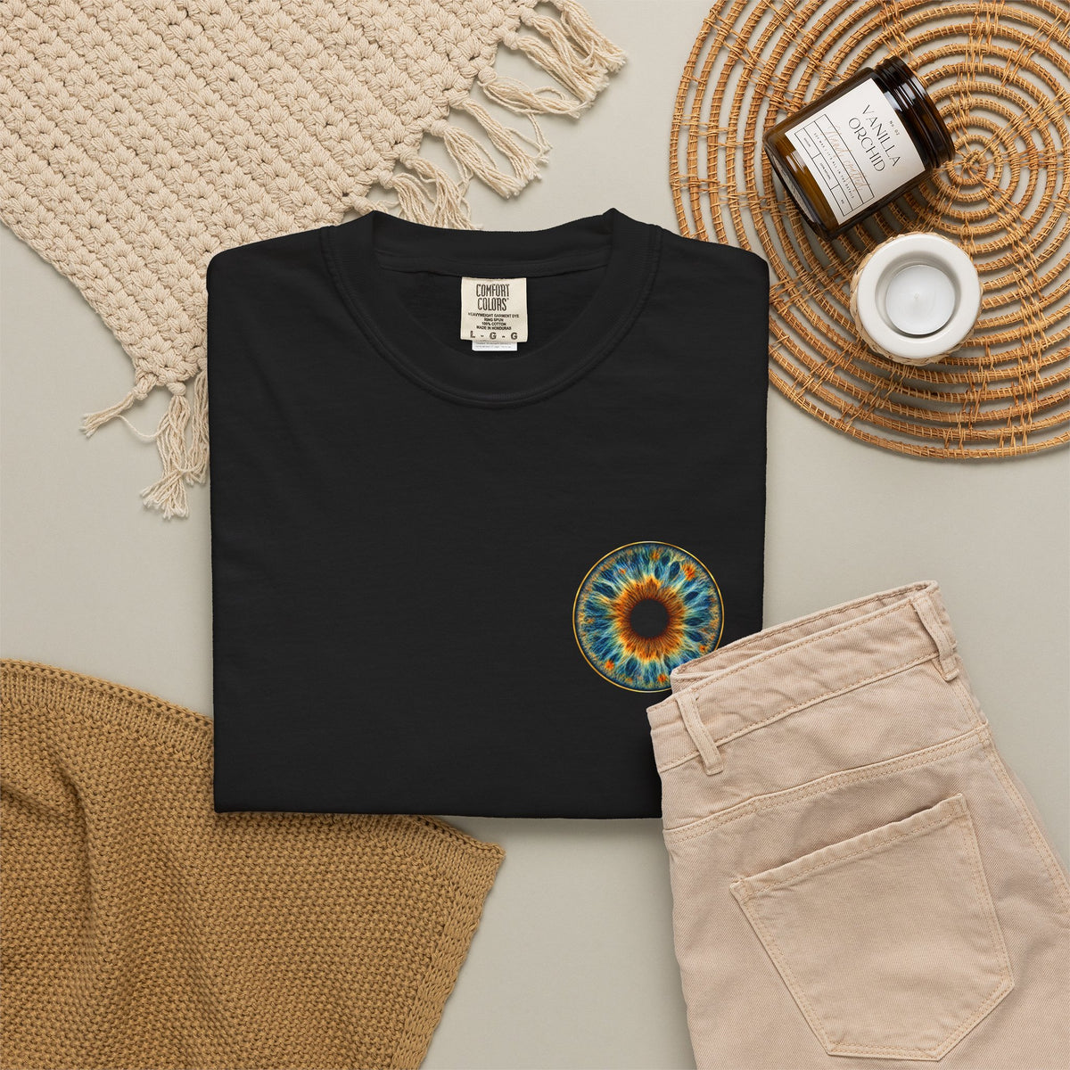 Fox Eye Iris Heavyweight Tee | Garment-Dyed Comfort Colors