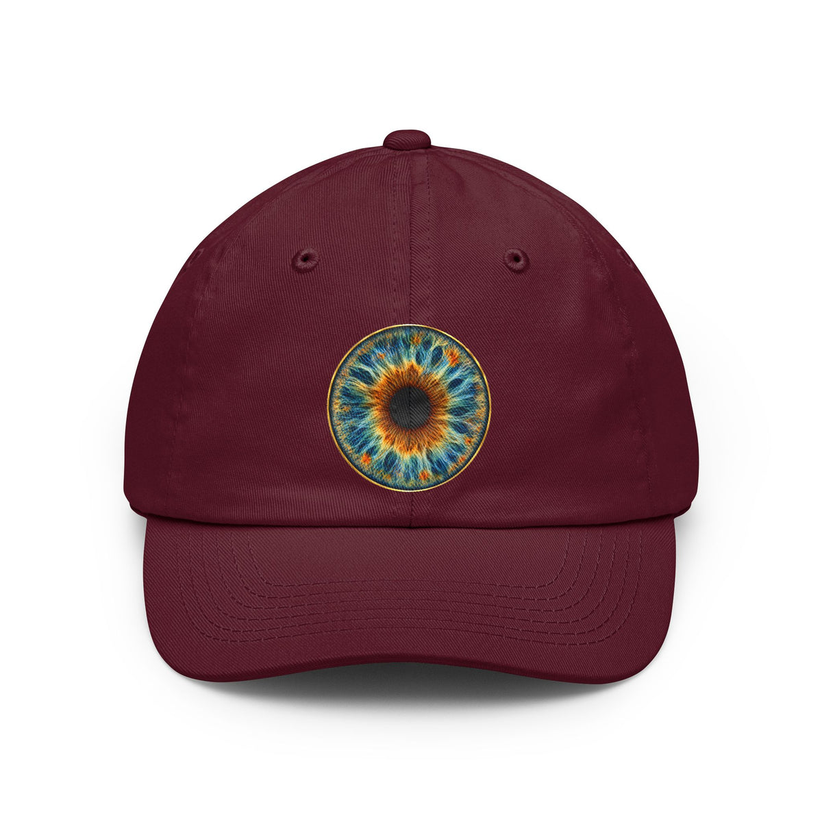 Fox Eye Iris Dad Hat | Low-Profile Cotton Cap