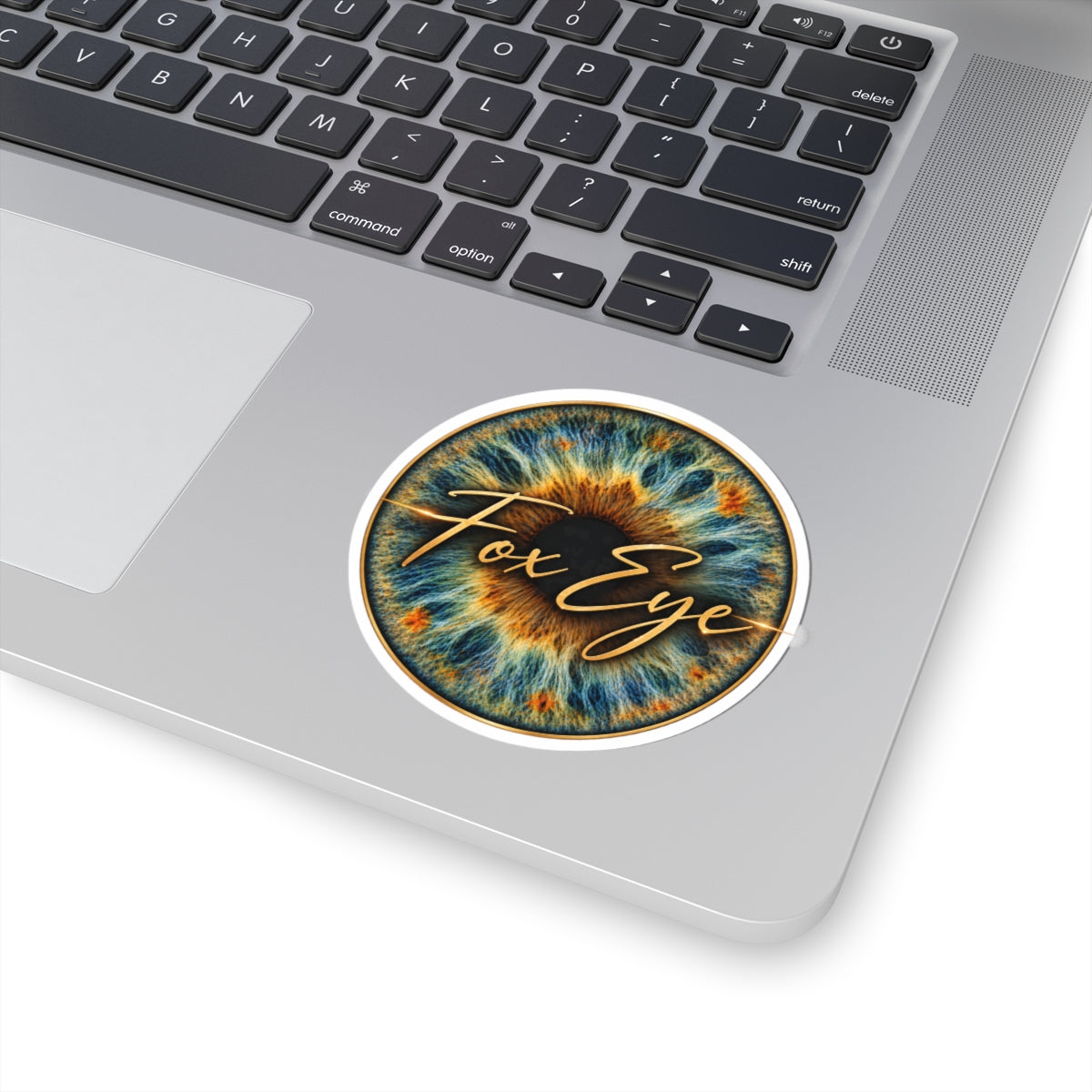 Fox Eye Badge Sticker | Kiss-Cut Vinyl