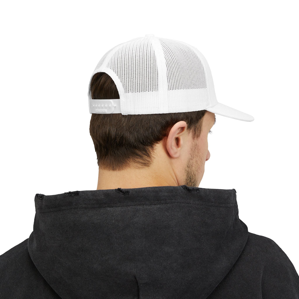 Fox Eye Signature Trucker Cap | Gold Iris Badge
