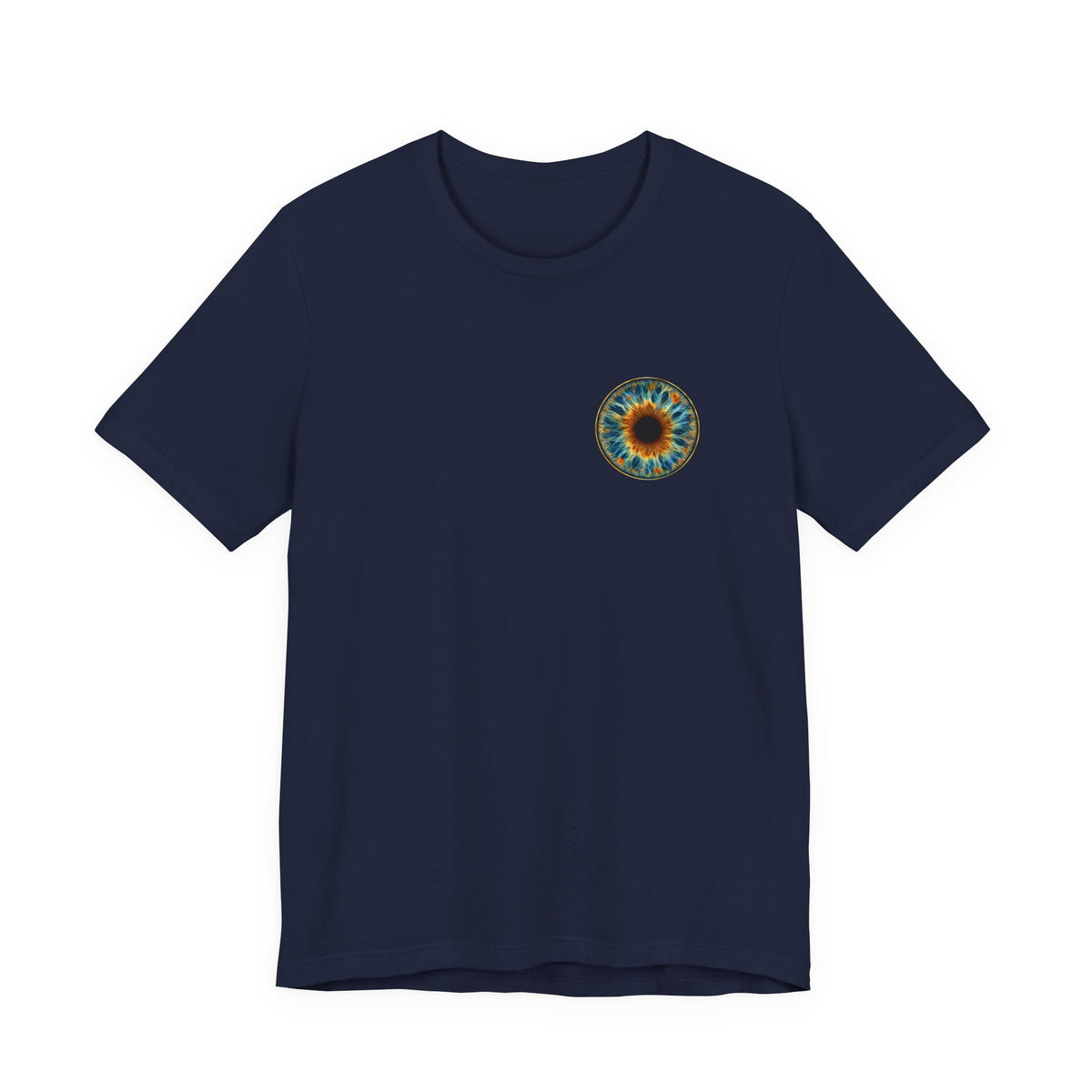 Fox Eye Iris Tee | Soft Cotton Crew Neck