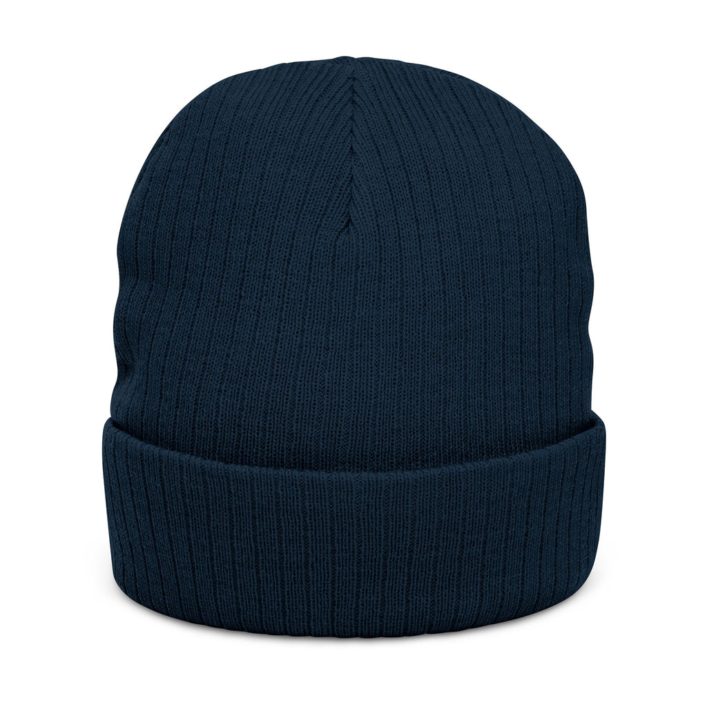 Fox Eye Iris Toque | Ribbed Cuffed Knit Beanie