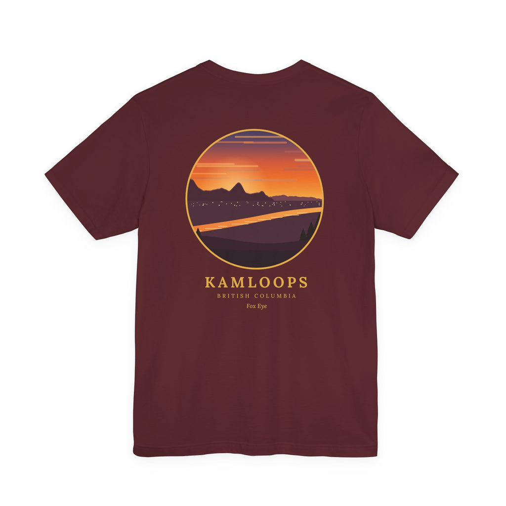 Fox Eye Kamloops Sunrise Tee | Circle Back Print