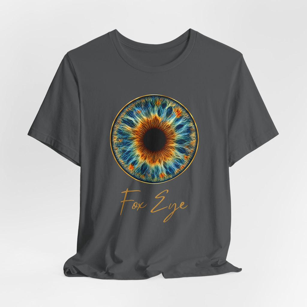 Fox Eye Hero Tee | Big Gold Iris Art Shirt