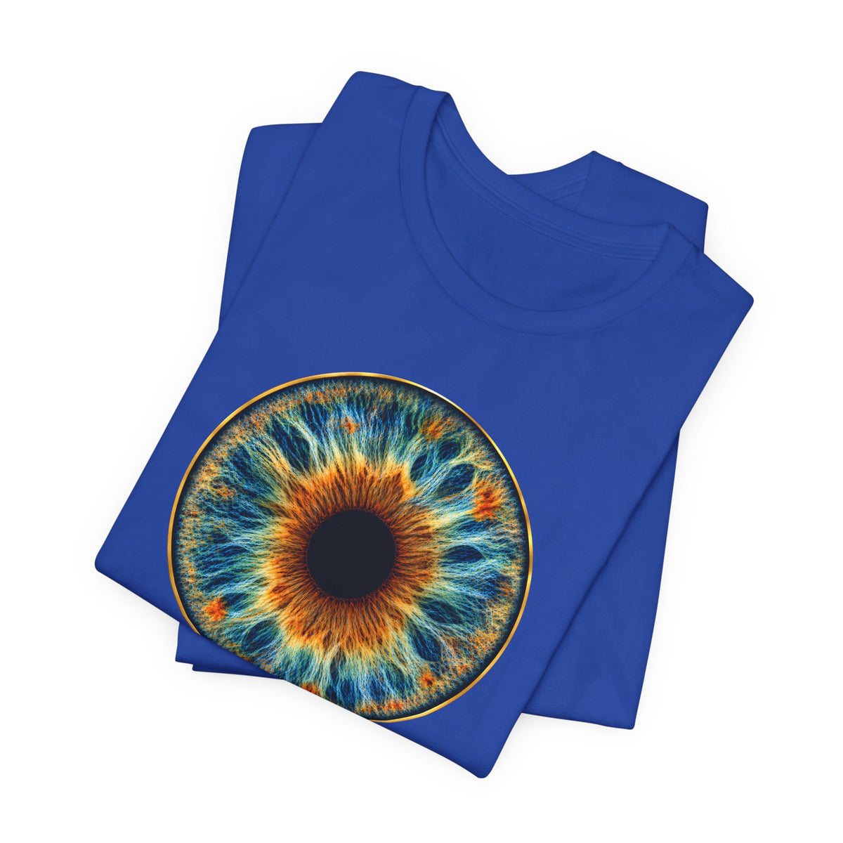 Fox Eye Hero Tee | Big Gold Iris Art Shirt