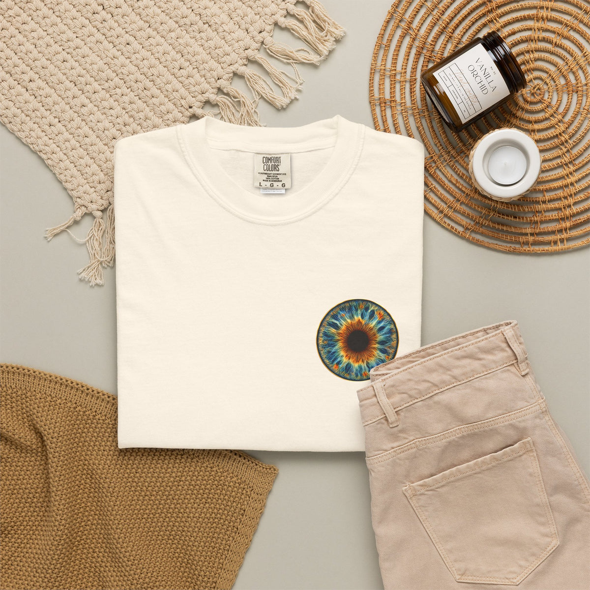 Fox Eye Iris Heavyweight Tee | Garment-Dyed Comfort Colors