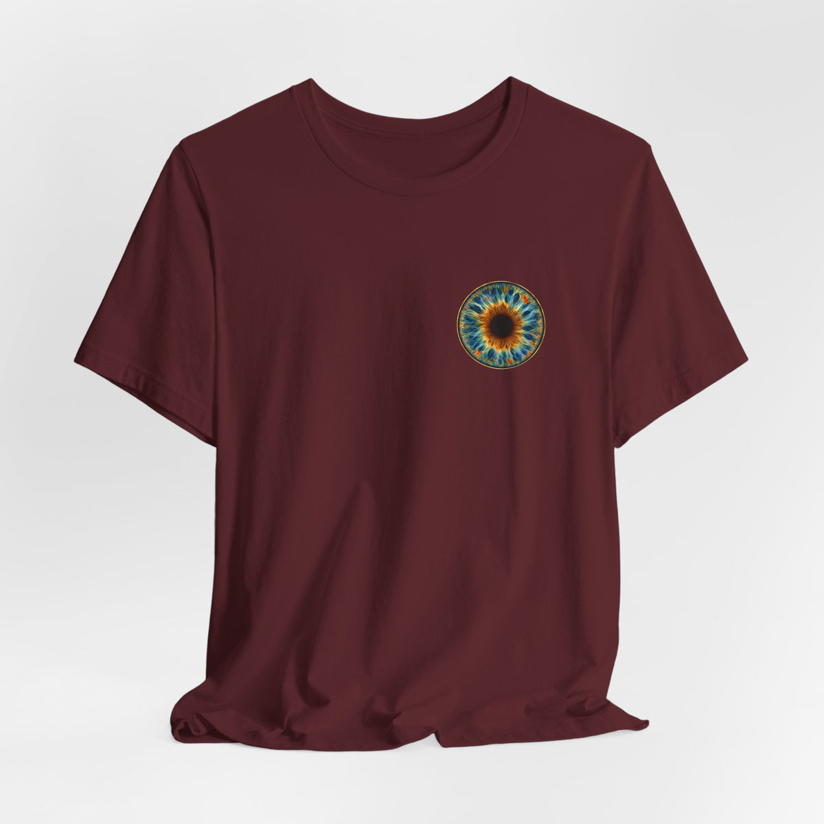 Fox Eye Iris Tee | Soft Cotton Crew Neck