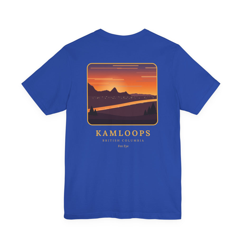 Fox Eye Kamloops Sunrise Tee | Patch Back Print