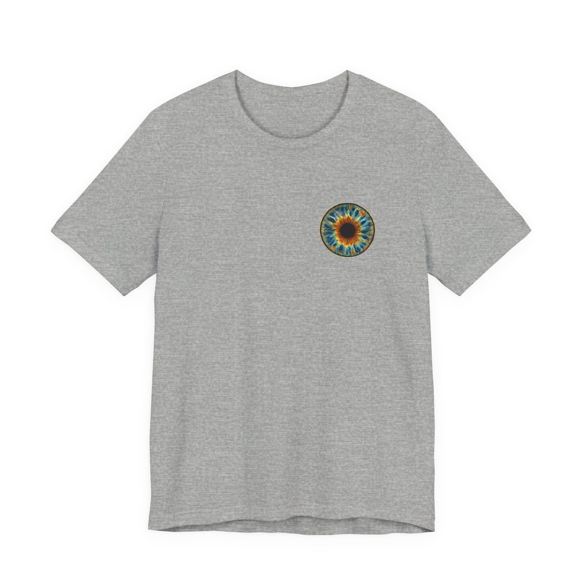 Fox Eye Iris Tee | Soft Cotton Crew Neck