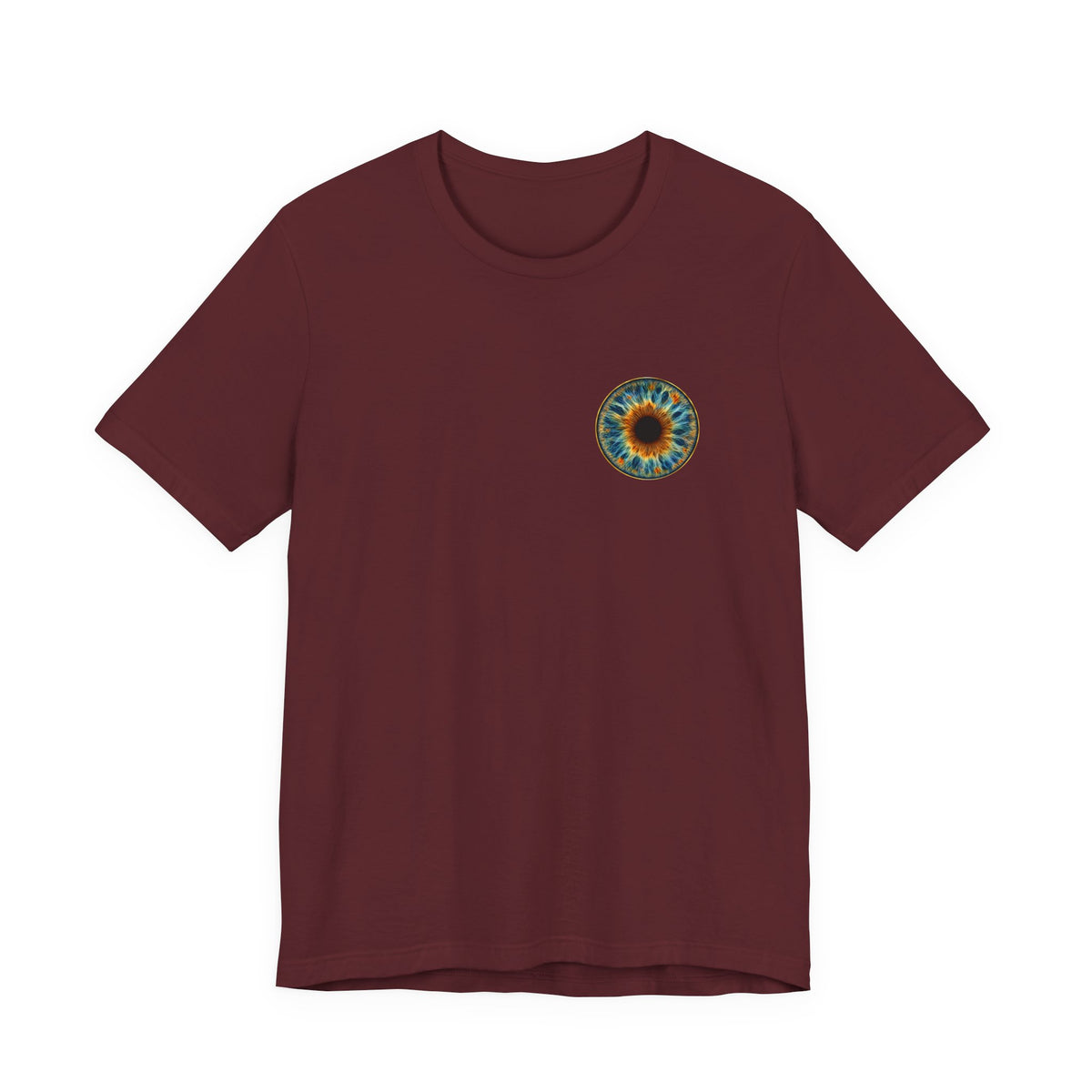 Fox Eye Iris Tee | Soft Cotton Crew Neck