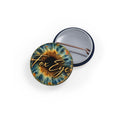 Fox Eye Iris Pin | 1 in Button Badge