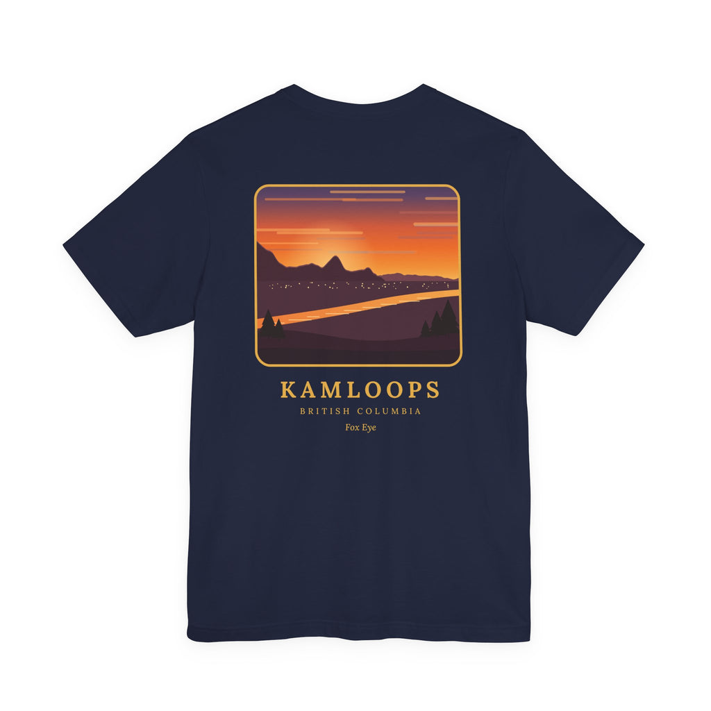 Fox Eye Kamloops Sunrise Tee | Patch Back Print