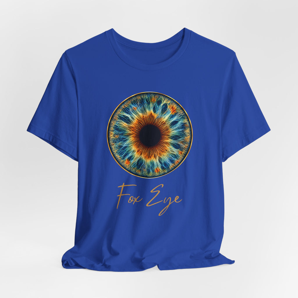 Fox Eye Hero Tee | Big Gold Iris Art Shirt