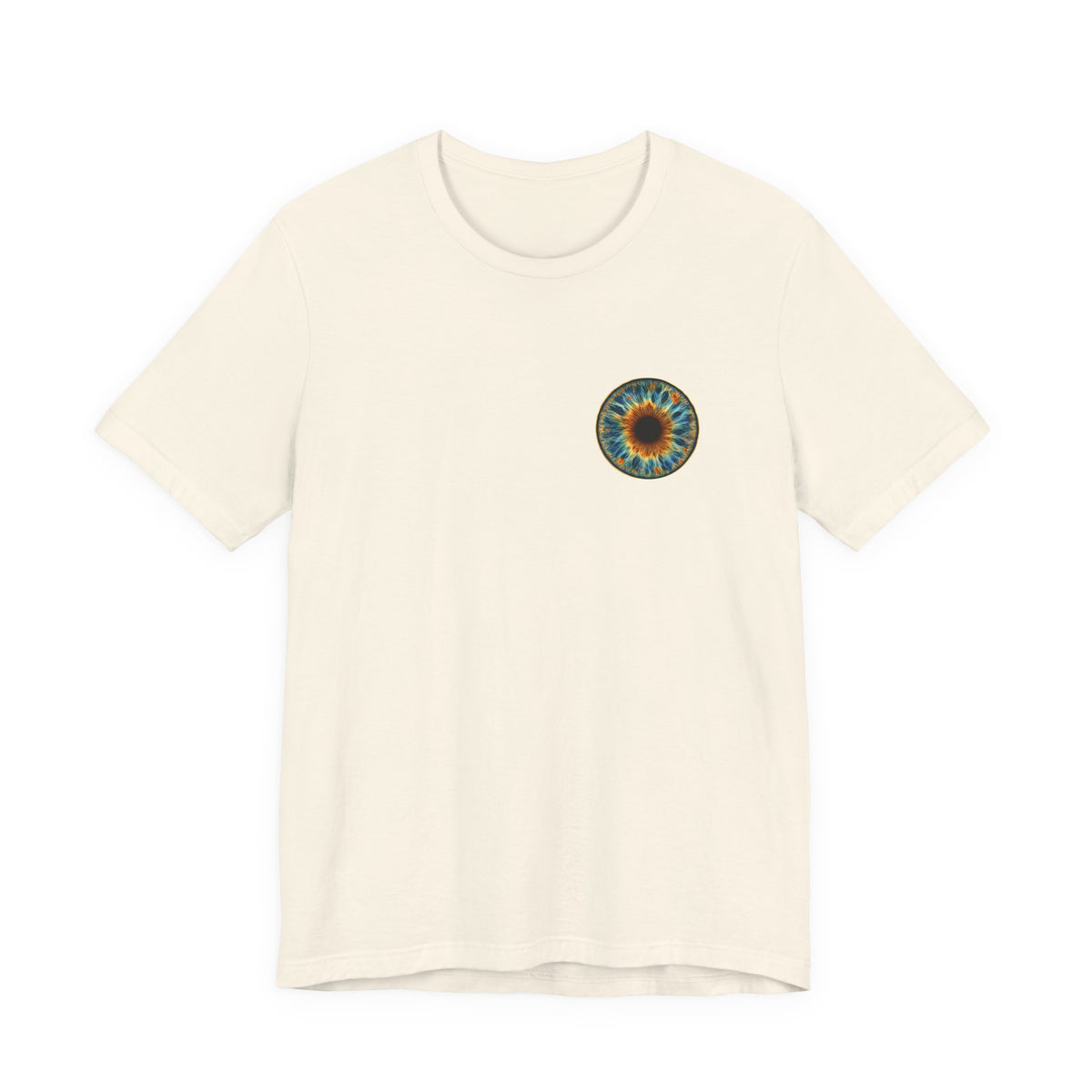 Fox Eye Iris Tee | Soft Cotton Crew Neck