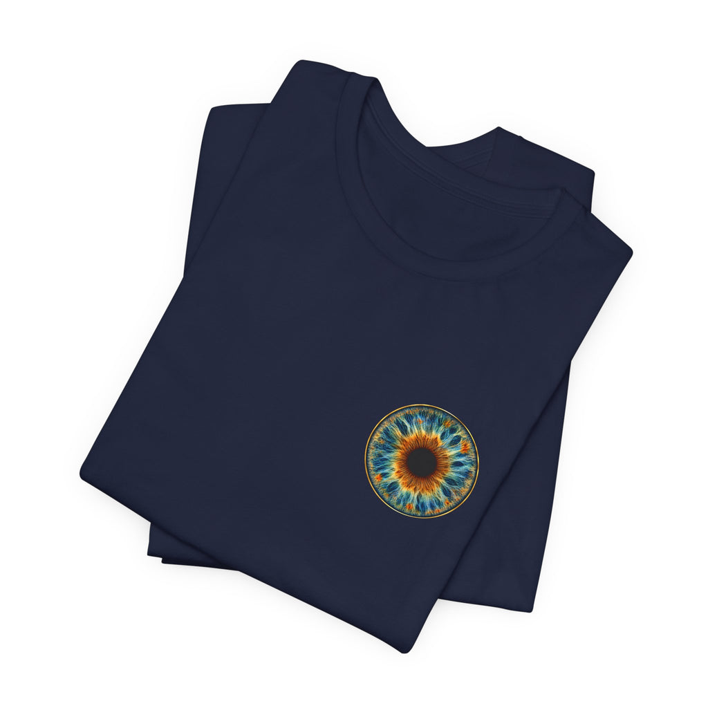 Fox Eye Iris Tee | Soft Cotton Crew Neck