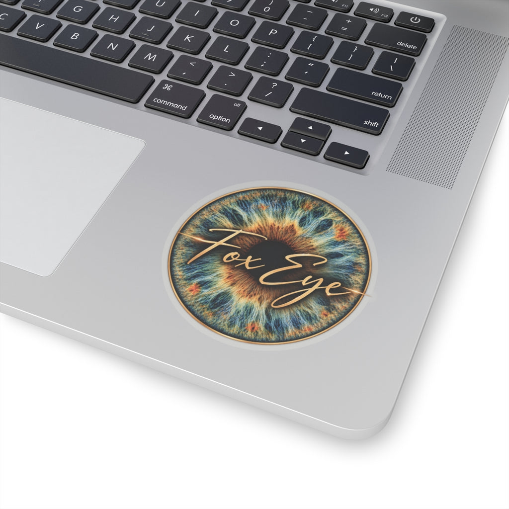 Fox Eye Badge Sticker | Kiss-Cut Vinyl