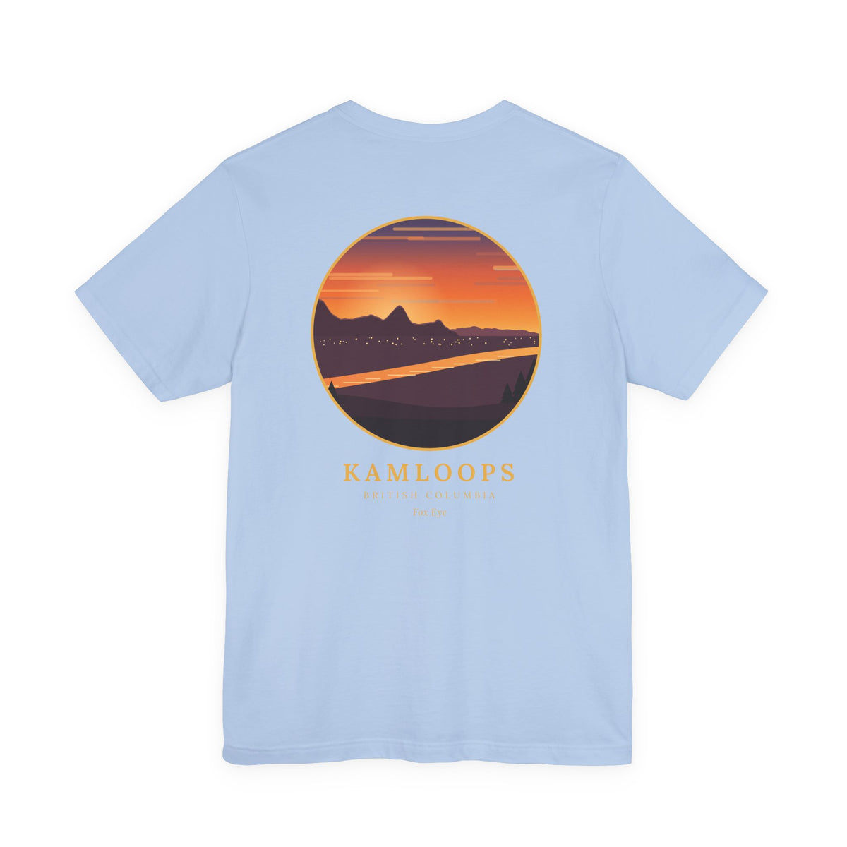 Fox Eye Kamloops Sunrise Tee | Circle Back Print