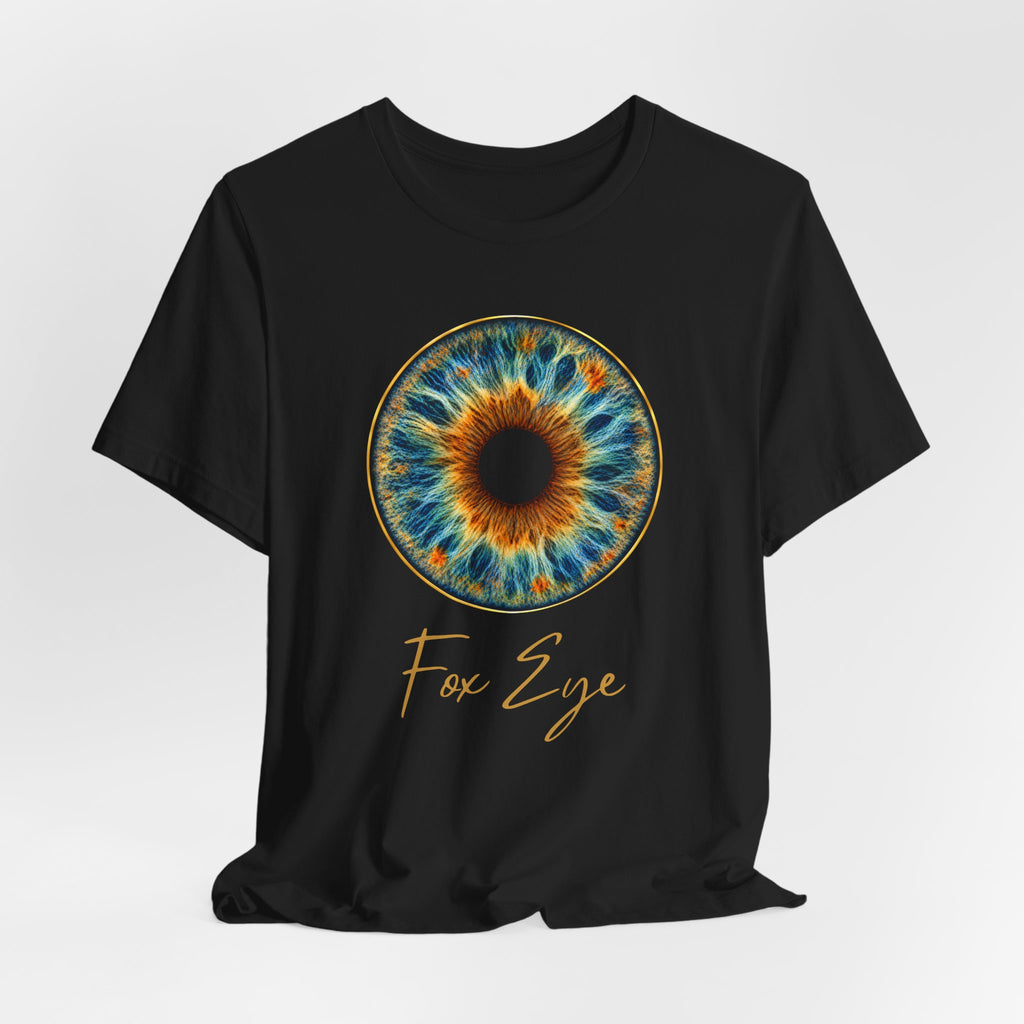 Fox Eye Hero Tee | Big Gold Iris Art Shirt