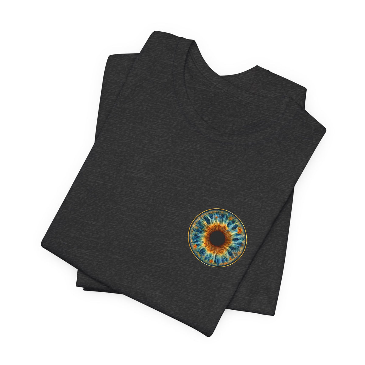 Fox Eye Iris Tee | Soft Cotton Crew Neck
