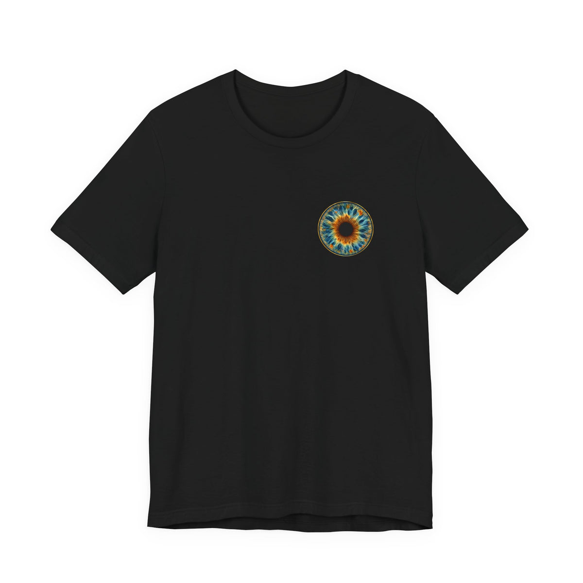 Fox Eye Iris Tee | Soft Cotton Crew Neck