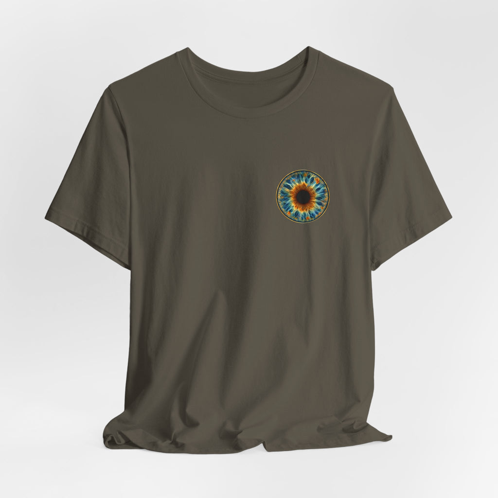 Fox Eye Iris Tee | Soft Cotton Crew Neck