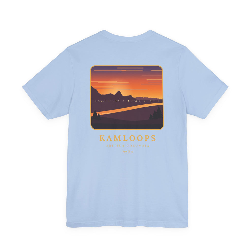 Fox Eye Kamloops Sunrise Tee | Patch Back Print