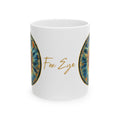 Fox Eye Iris Mug | 11 oz Ceramic Coffee Mug