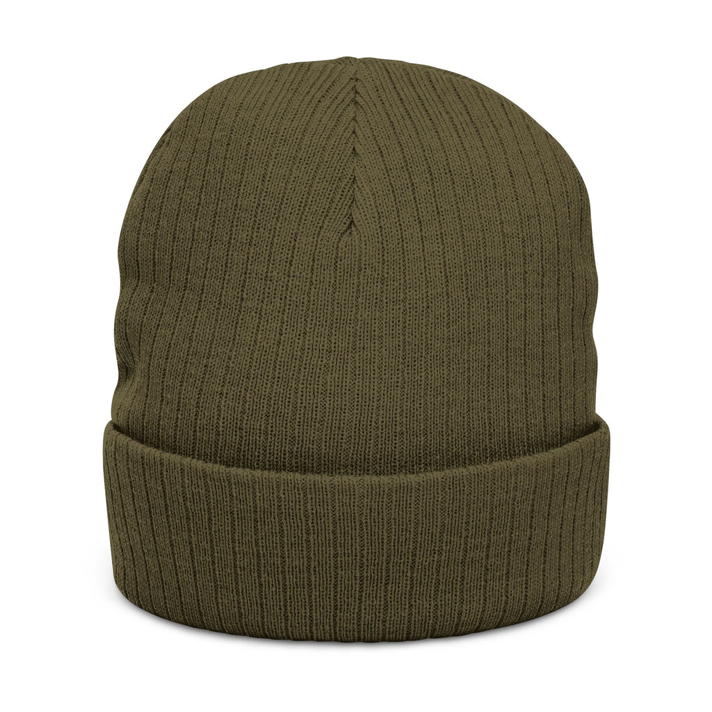 Fox Eye Iris Toque | Ribbed Cuffed Knit Beanie