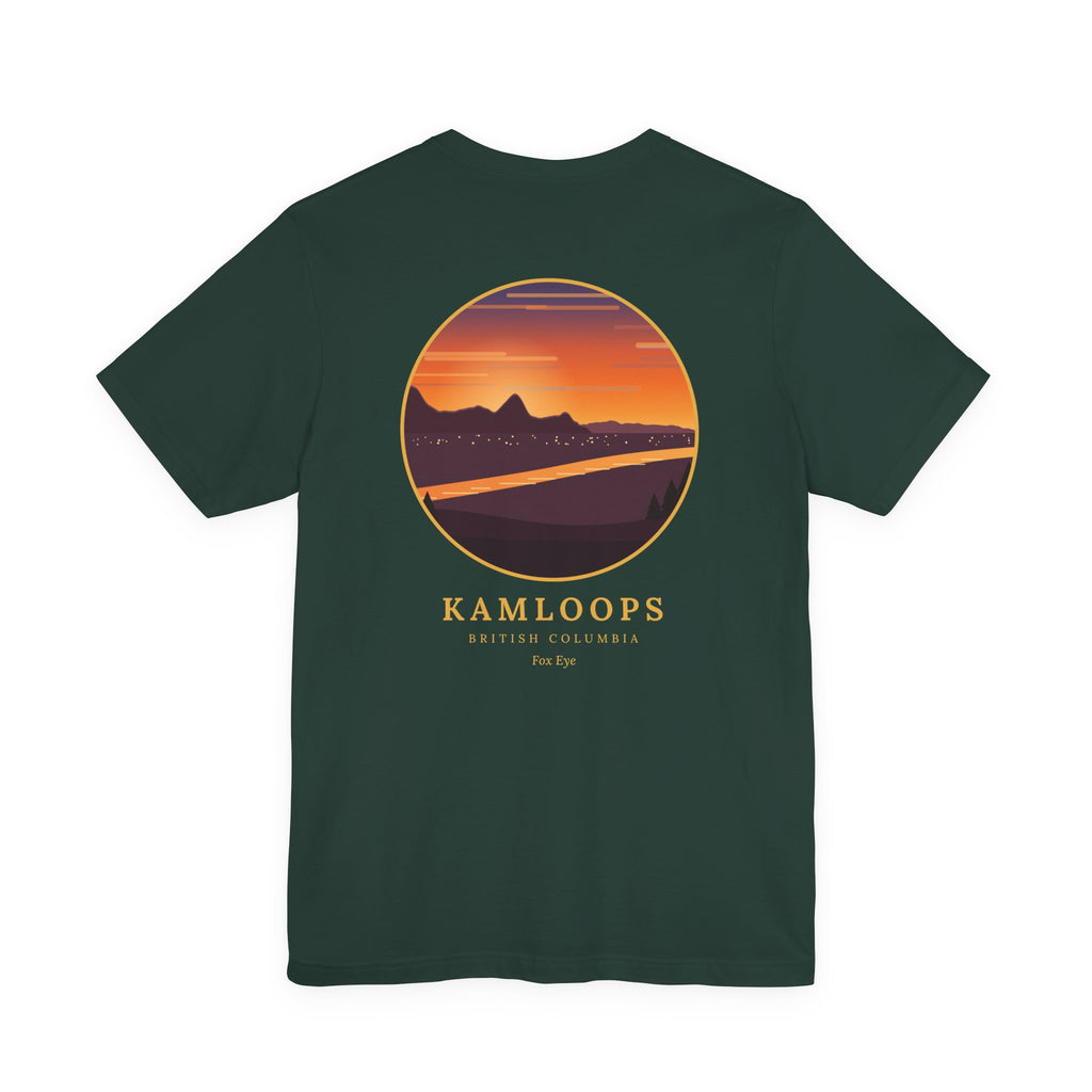 Fox Eye Kamloops Sunrise Tee | Circle Back Print