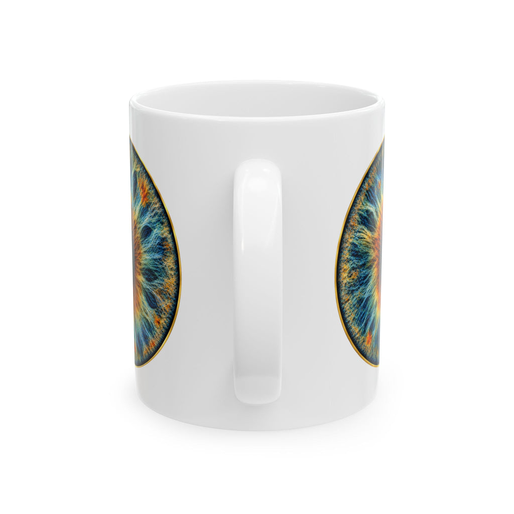 Fox Eye Iris Mug | 11 oz Ceramic Coffee Mug