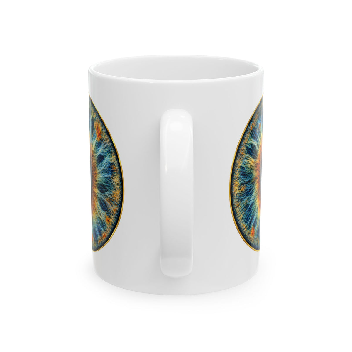 Fox Eye Iris Mug | 11 oz Ceramic Coffee Mug