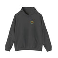 Fox Eye Look Closer Hoodie | Gold Iris Back Print