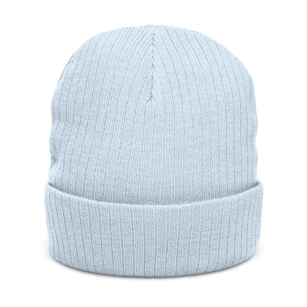 Fox Eye Iris Toque | Ribbed Cuffed Knit Beanie
