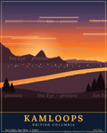 Kamloops Sunrise: Ember (Digital Print)