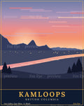 Kamloops Sunrise: Blush (Digital Print)